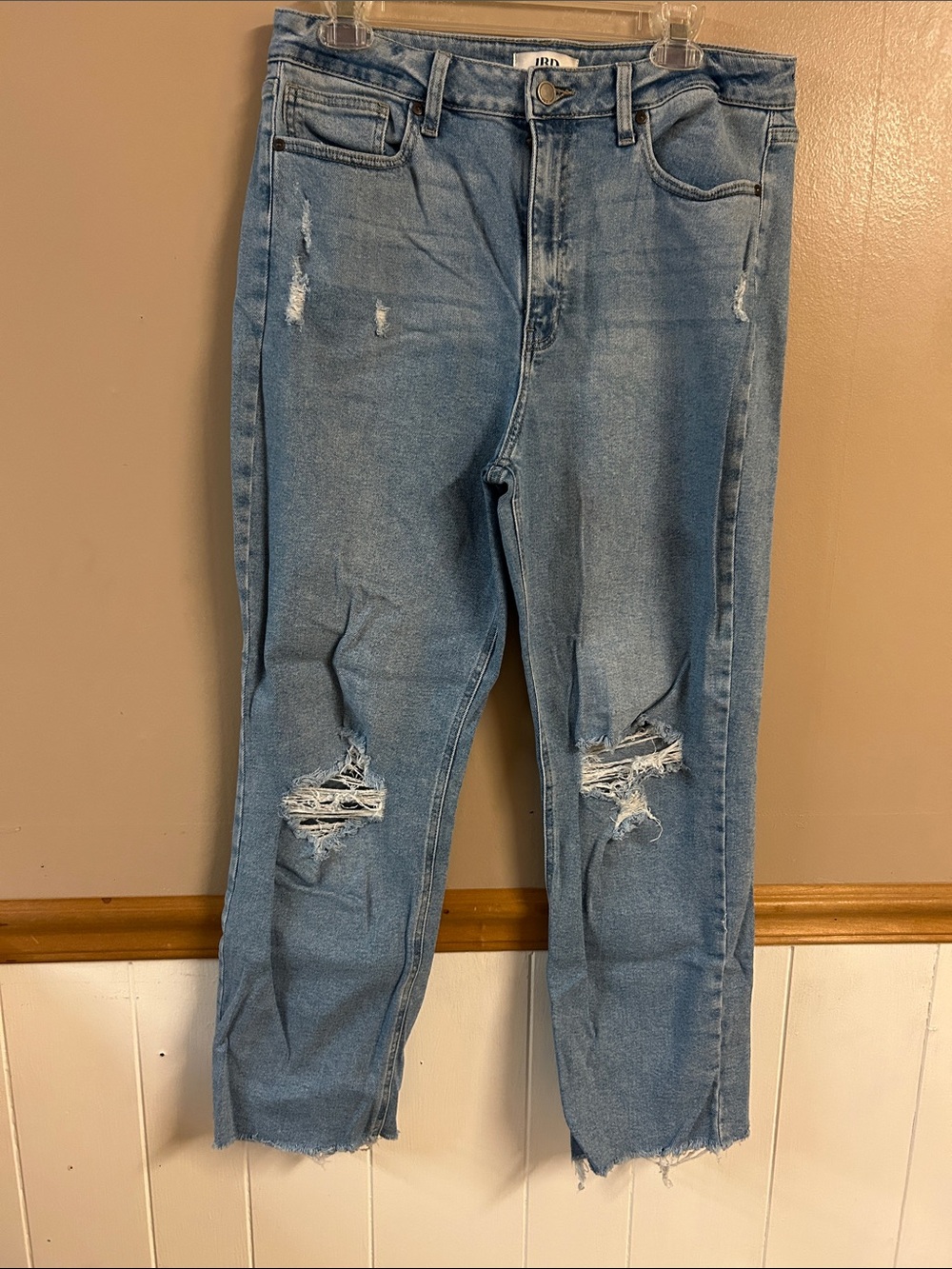Women’s Just Black Denim Size 31 Distressed Jeans